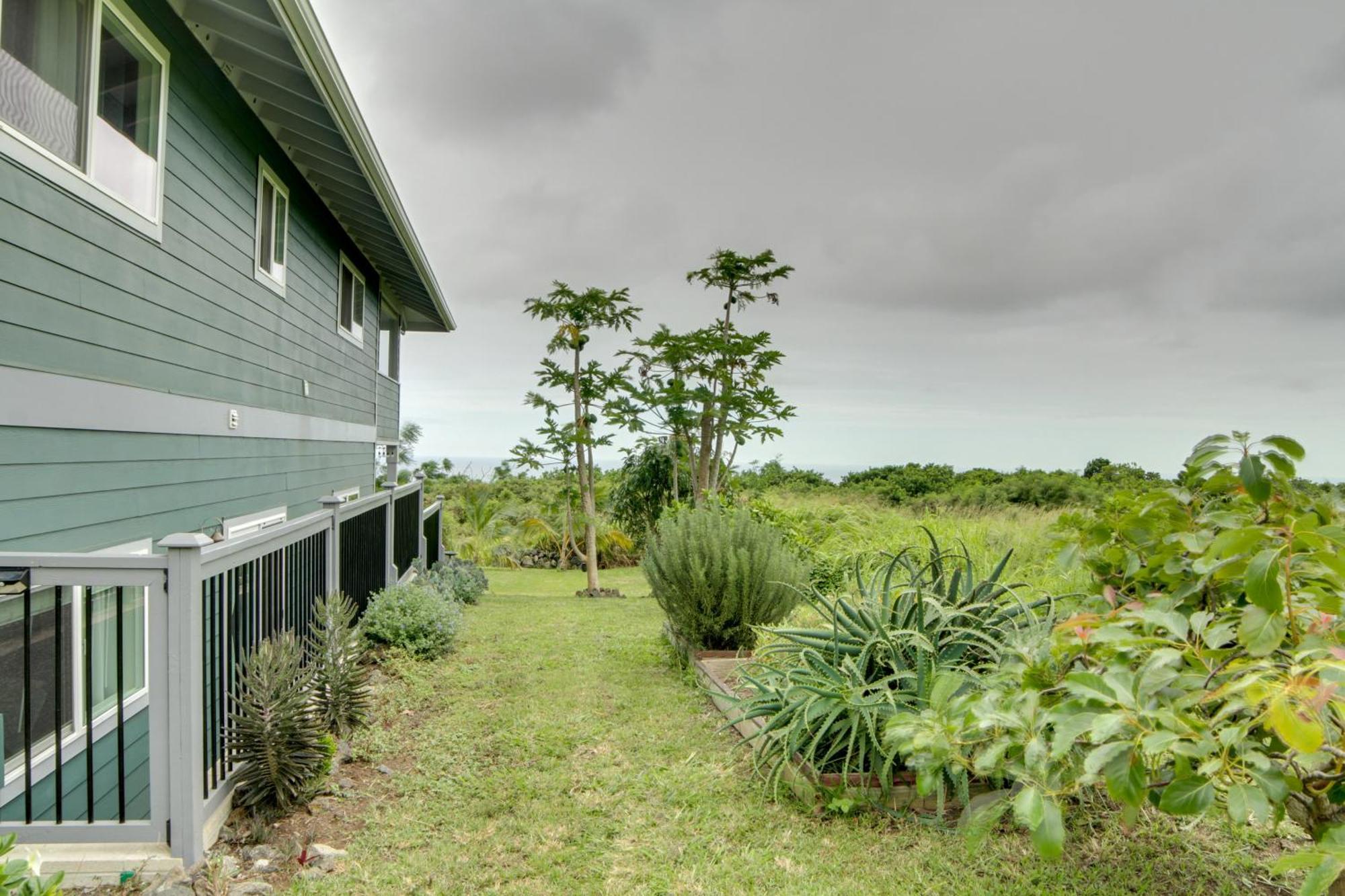 The Aloha Green House Retreat With Ocean Views! Naalehu المظهر الخارجي الصورة