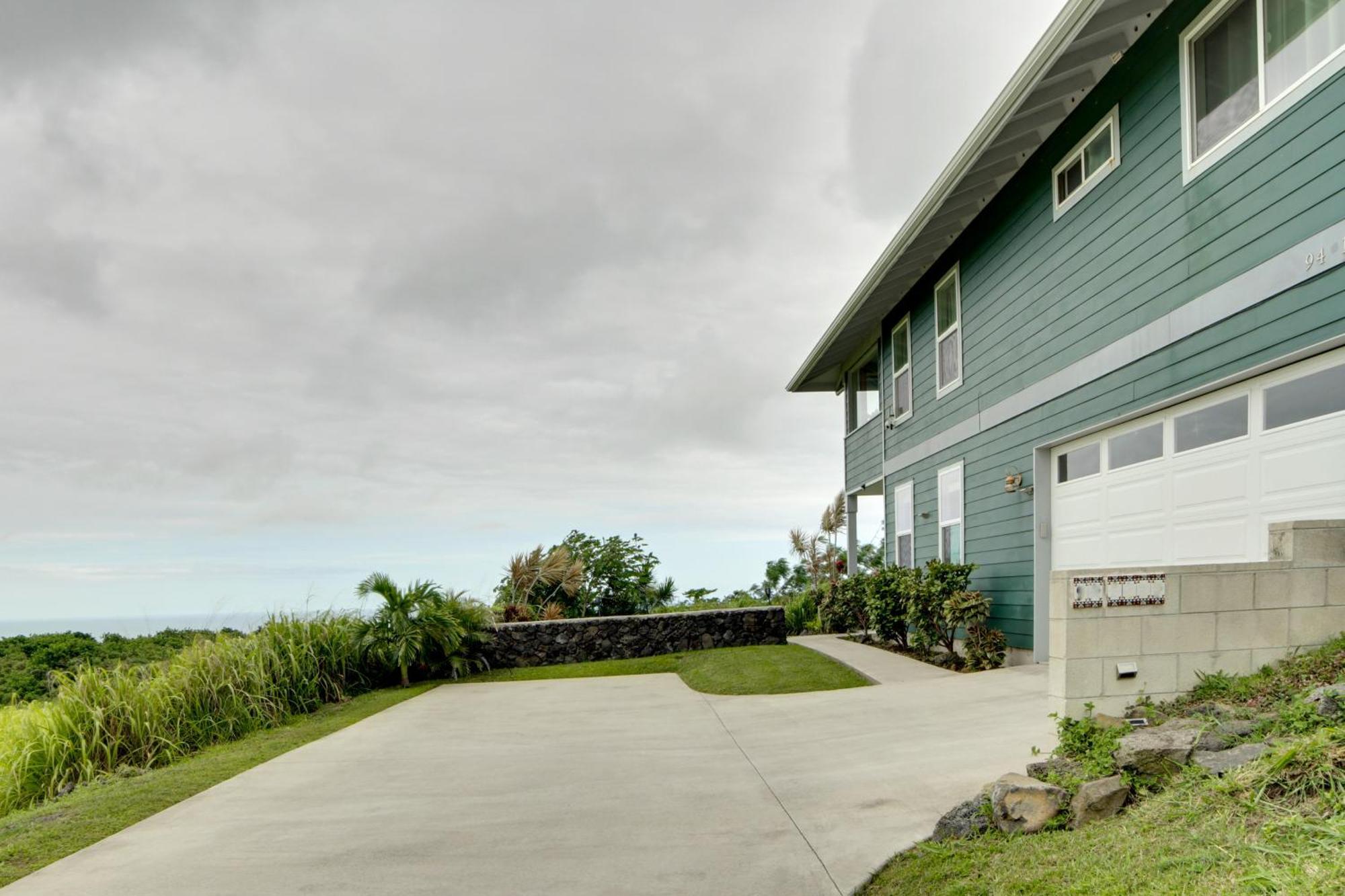 The Aloha Green House Retreat With Ocean Views! Naalehu المظهر الخارجي الصورة